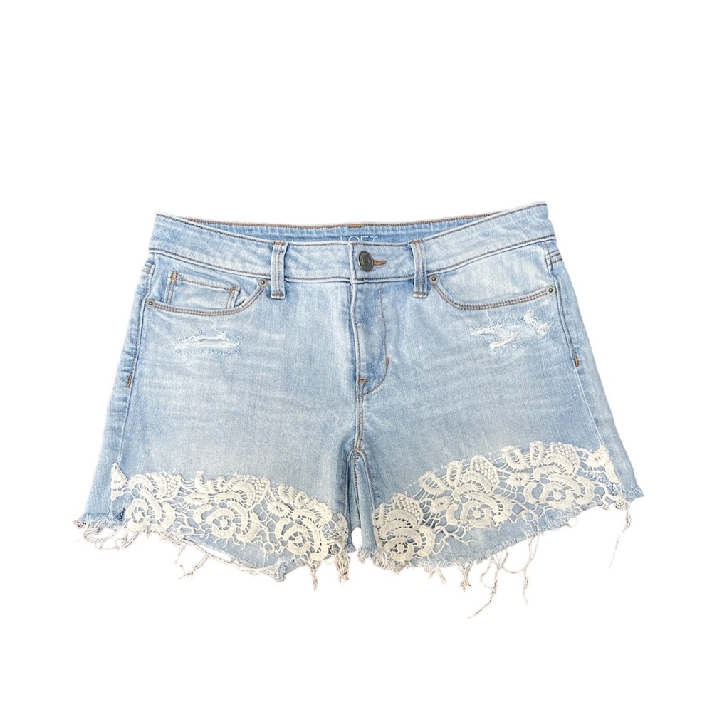 Distressed Jean Shorts Size 6